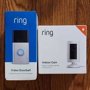 RING | Video Doorbell & Indoor Cam Bundle